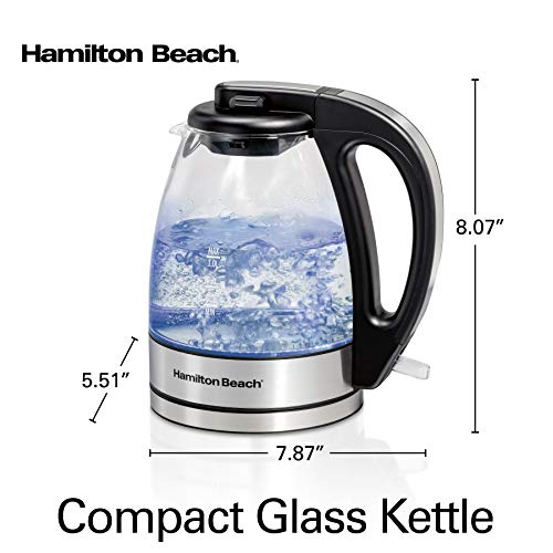 Hamilton Beach Glass Electric Tea Kettle Hamilton Beach Glass Electric Tea Kettle